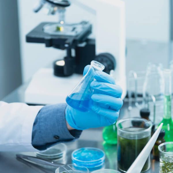 Quality testing in a laboratory